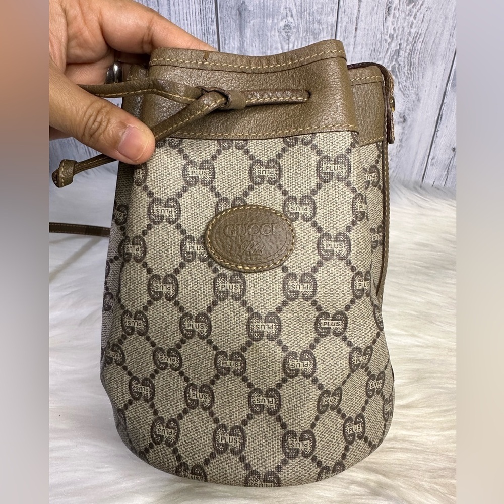 GUCCI monogram mini bucket bag - Picture 3 of 17